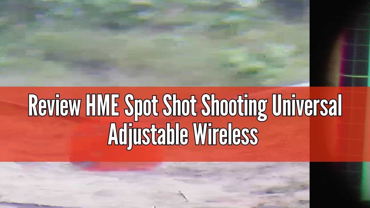 Review HME Spot Shot Shooting Universal Adjustable Wireless Live Streaming HD Video Wi-Fi Spotting S