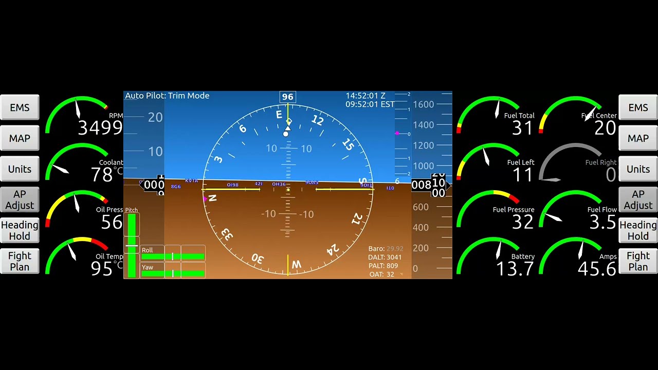 Android inside pyEFIS to run iFly GPS