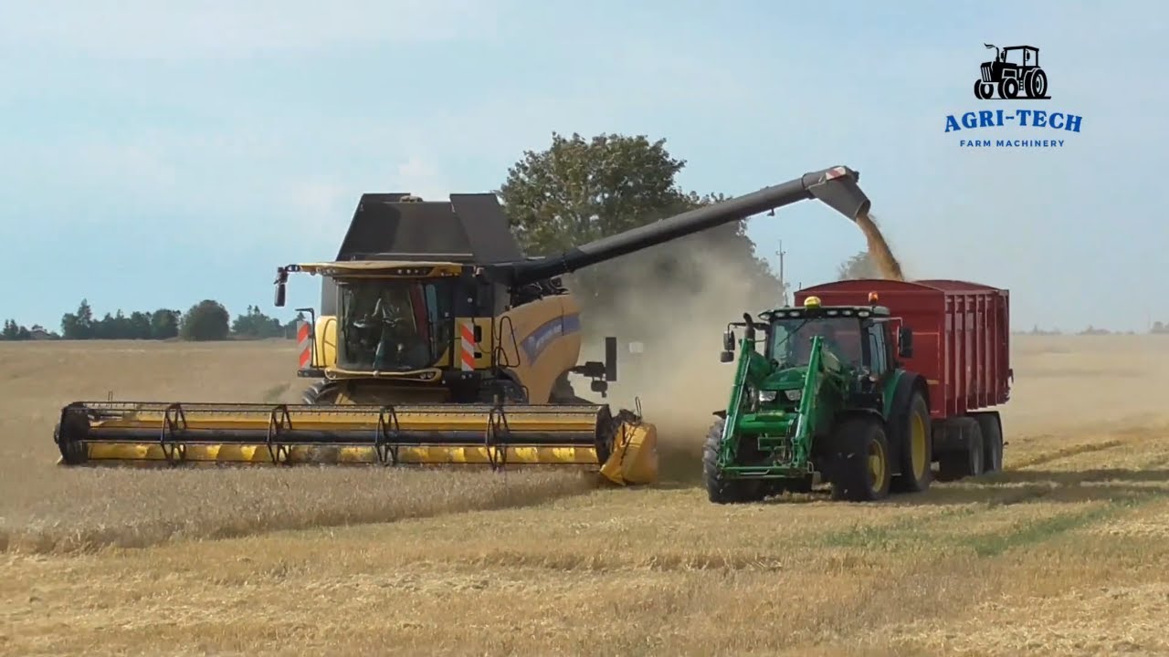 New Holland CX Harvest  | NH CX8.90 Harvesting Barley