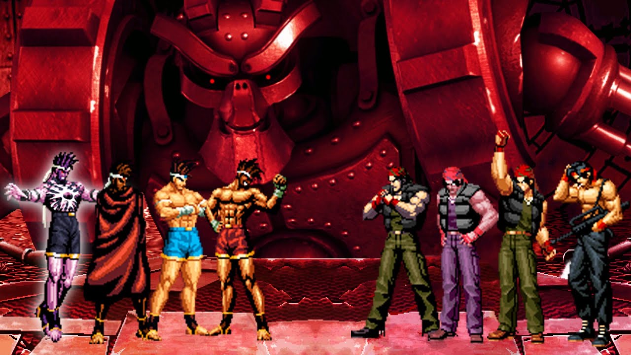 [KOF Mugen] Joe Team Vs. Ralf Team