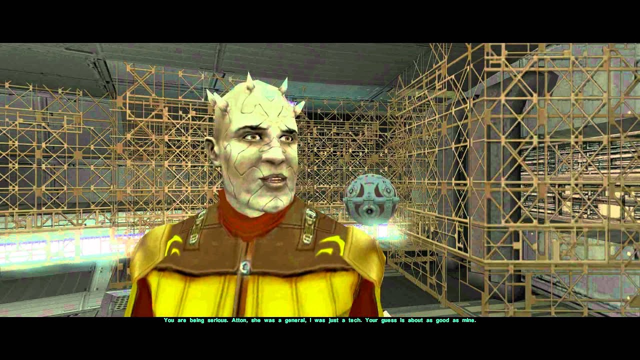 Star Wars KotOR 2: Atton Romance #8: Atton asks Bao-Dur if he has any chance with the Exile