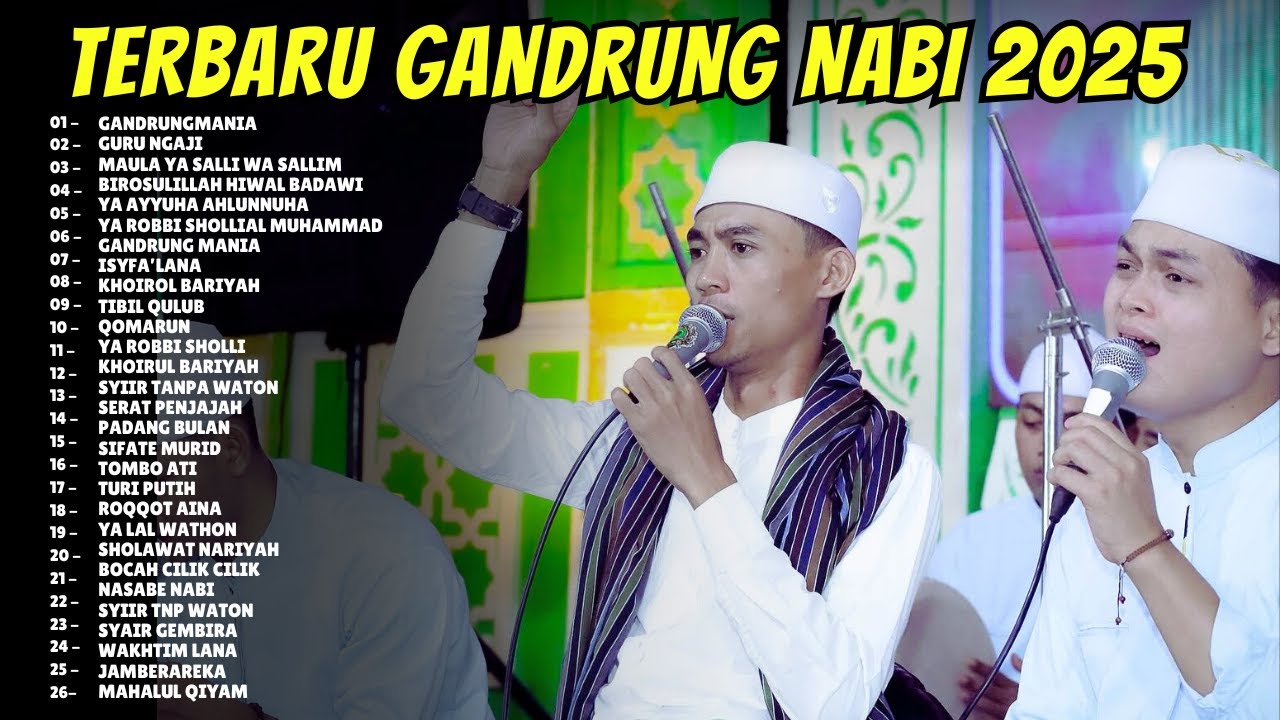 VERSI BARU!! Sholawat Full Album Gandrung Nabi 2025😱