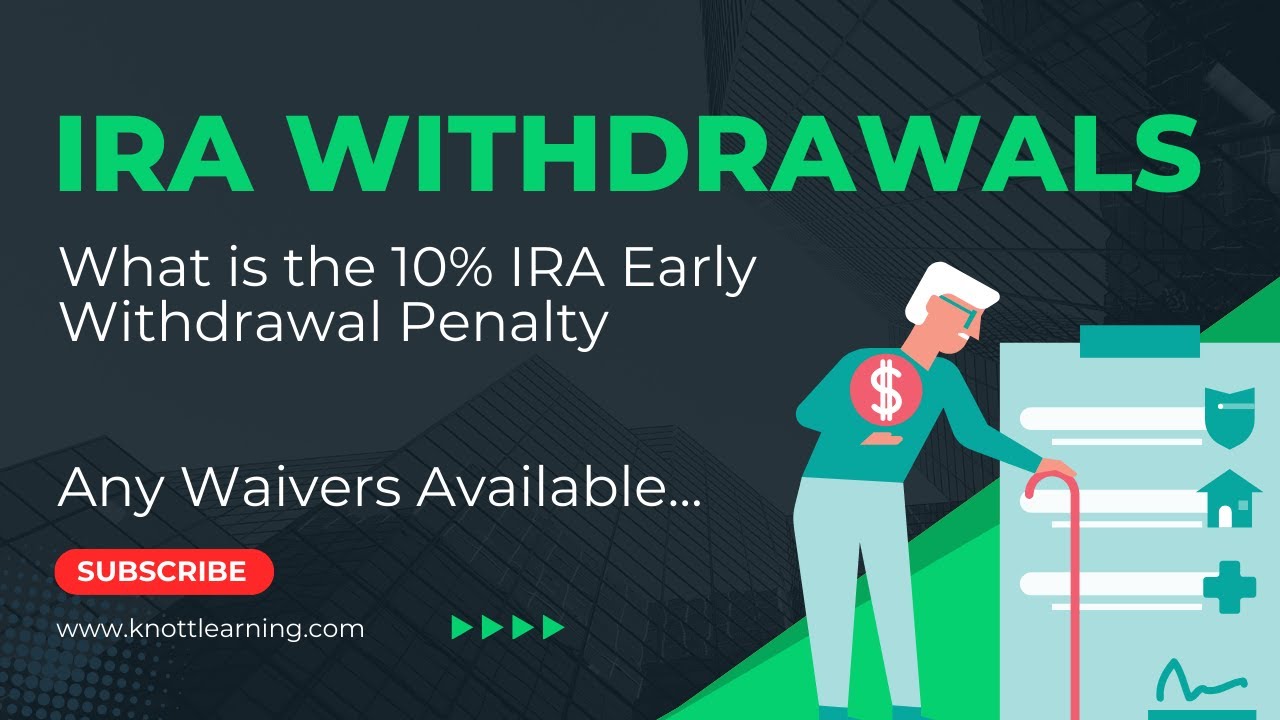 Early IRA Withdrawal Penalty of 10% - How Can I Waive the Penalties??
