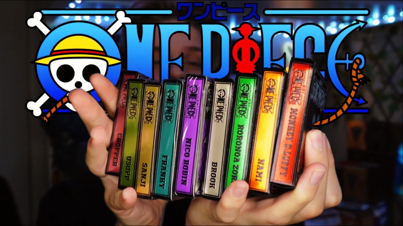 *НОВЫЕ* ИГРАЛЬНЫЕ КАРТЫ В СТИЛЕ ONE PIECE!! // Обзор полной колоды