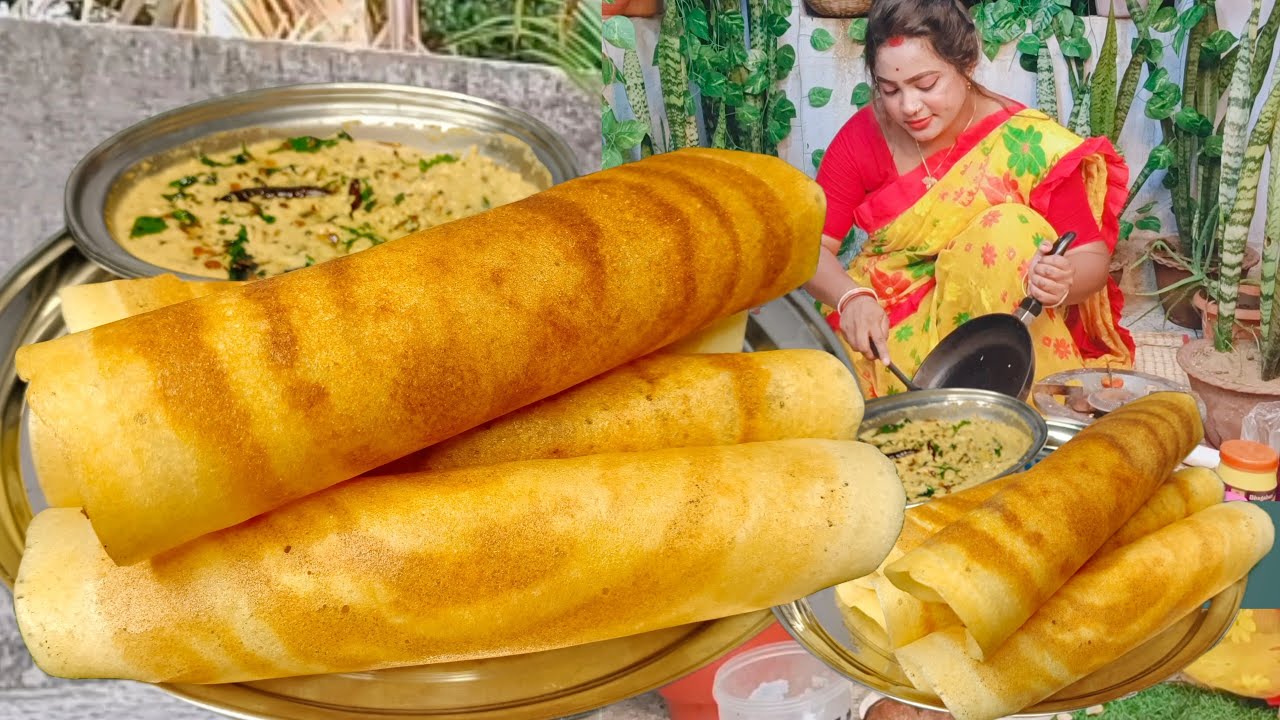 মাত্র ১০মিনিটে,চাল,ডাল ভেজানো বা বাটাবাটির ঝামেলা ছাড়াই ধোসা বানিয়ে নিন খুব সহজে|sujir Dosa recipe