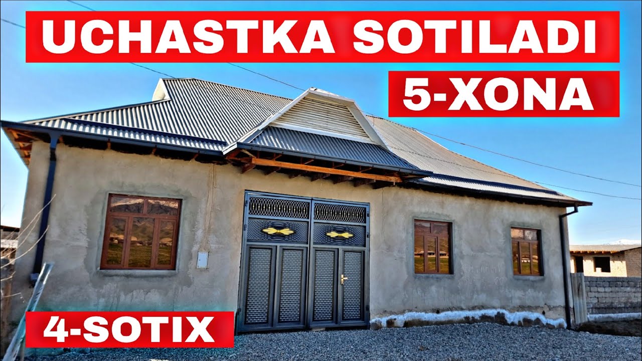 Uchastka Sotiladi 5-Xona Uyi Bor 4-Sotix Surxondaryo Sariosiyo Sharg'un 2026.#surxon_media