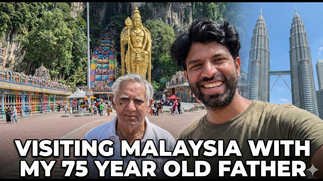 75 Years Old & Still Traveling! Papa ji in Malaysia