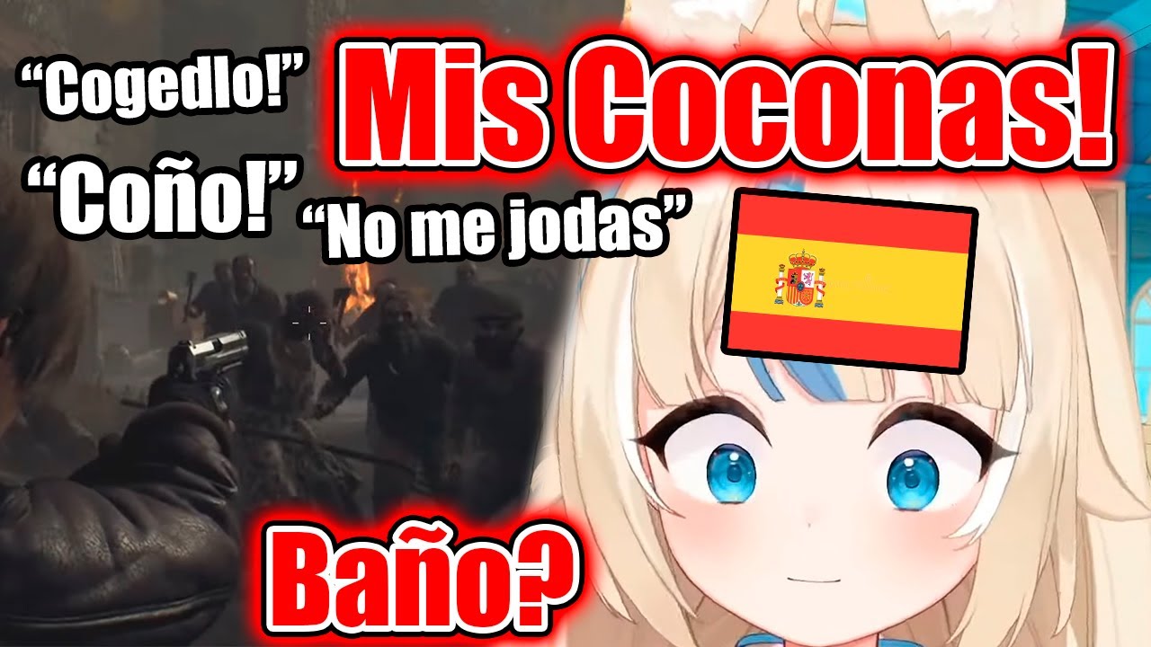 Saba Repeating Everything She Hears in SPANISH in Resident Evil 4 Is Too Cute!