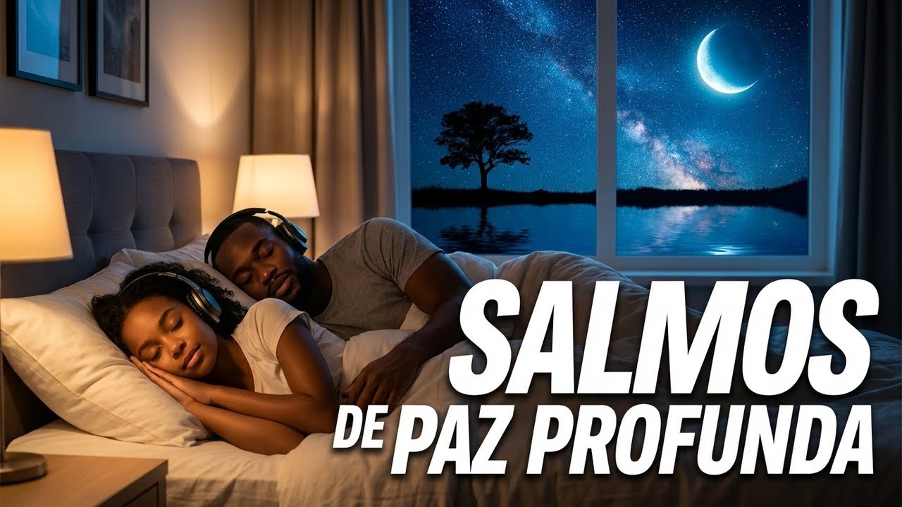 Salmos de Paz Profunda para Dormir | 1 Hora de Paz Profunda