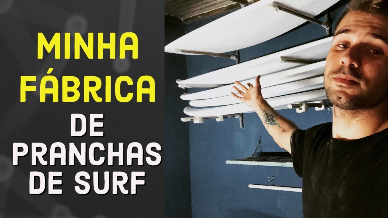 Como montar uma fábrica de pranchas surf e consertos