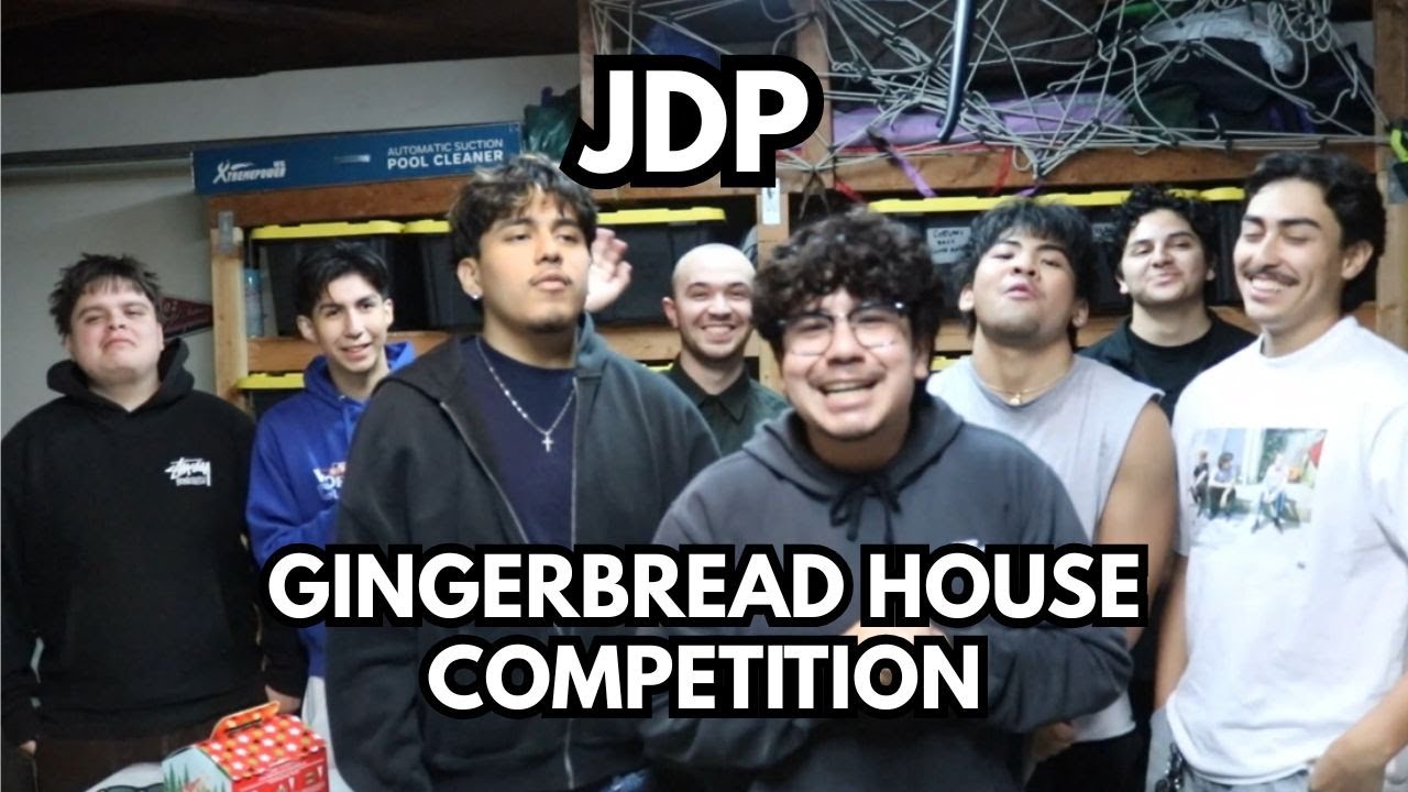 JDP GINGERBREAD HOUSE COMPETITION... IT GOT HEATED