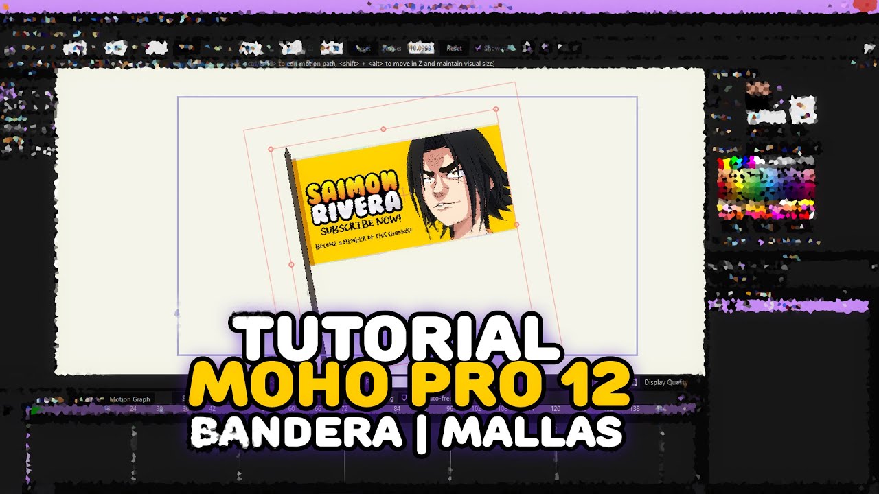 MOHO PRO 12 | ANIMAR BANDERA | MALLAS ☑
