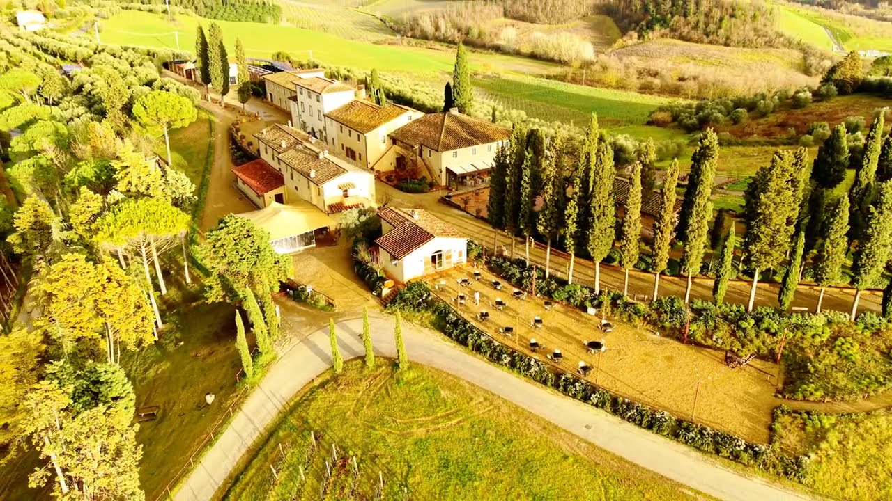 Villa Petriolo in 4K | L'incanto della Toscana con DJI Mini 5 Pro