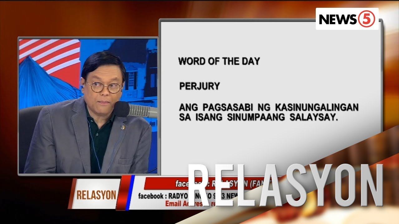 WOTD | Perjury