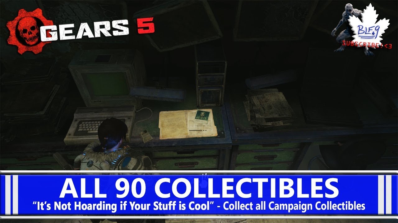 Gears 5 - All 90 Collectibles Guide - It's Not Hoarding If Your Stuff's Cool Achievement