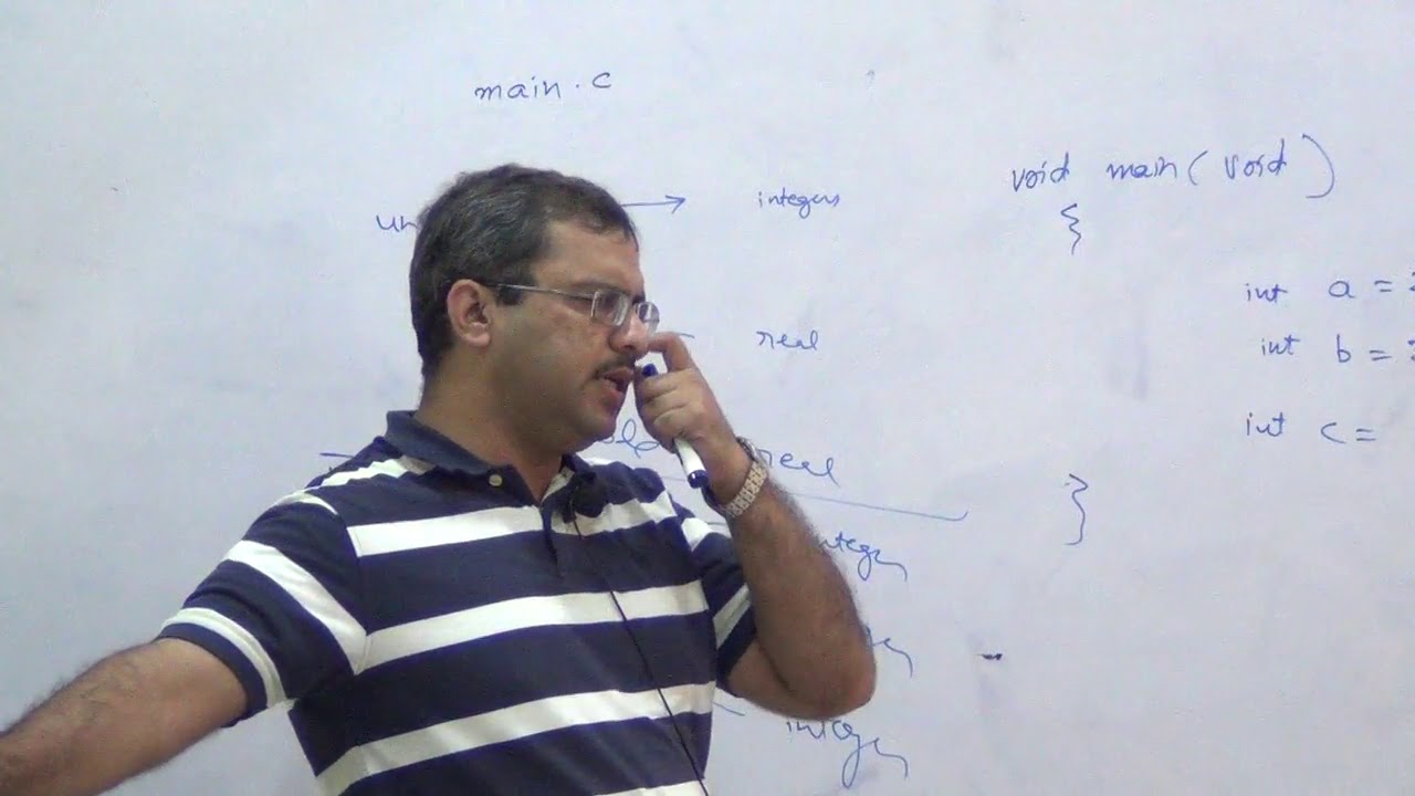 C Language Session 1, Microprocessor based Systems Lec 7/28