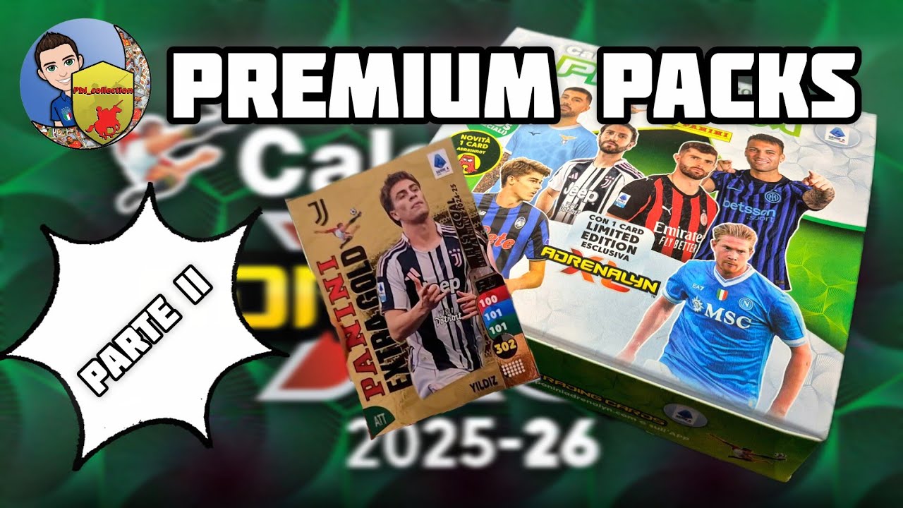 🇮🇹 SPACCHETTIAMO IL BOX PREMIUM (PART II) || PANINI CALCIATORI ADRENALYN 2025-2026 💰