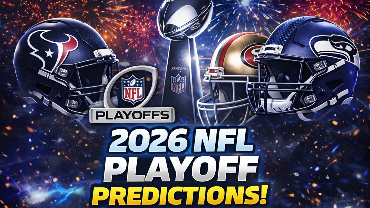 Who's Gonna Come Out On Top? 👀 2026 NFL Playoff Predictions 🏈
