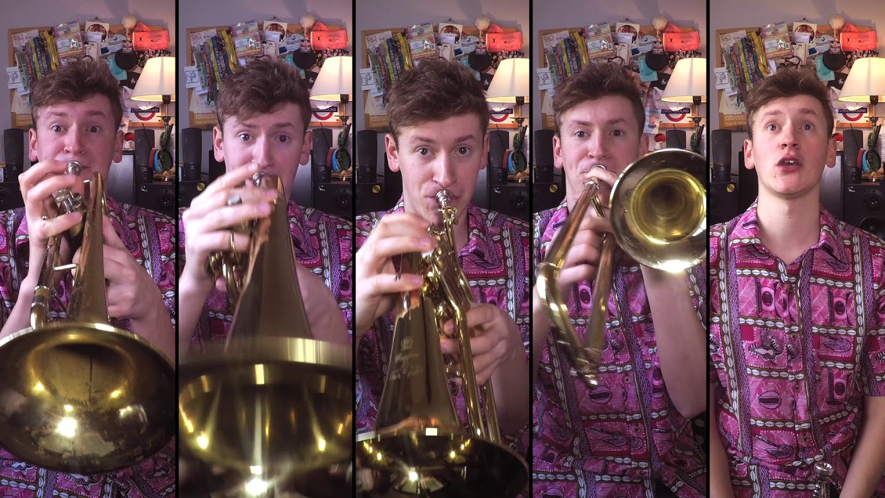 Queen - Don't Stop Me Now Brass Quintet Arrangement with sheet music