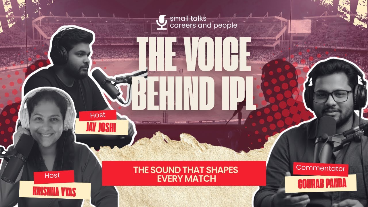 Beyond the Boundary: An IPL Host's Insider Story with Gaurab Panda 🏟️✨