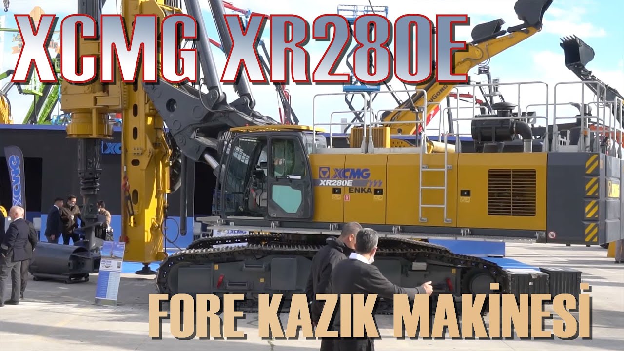 XCMG XR280E Fore Kazık Makinesi