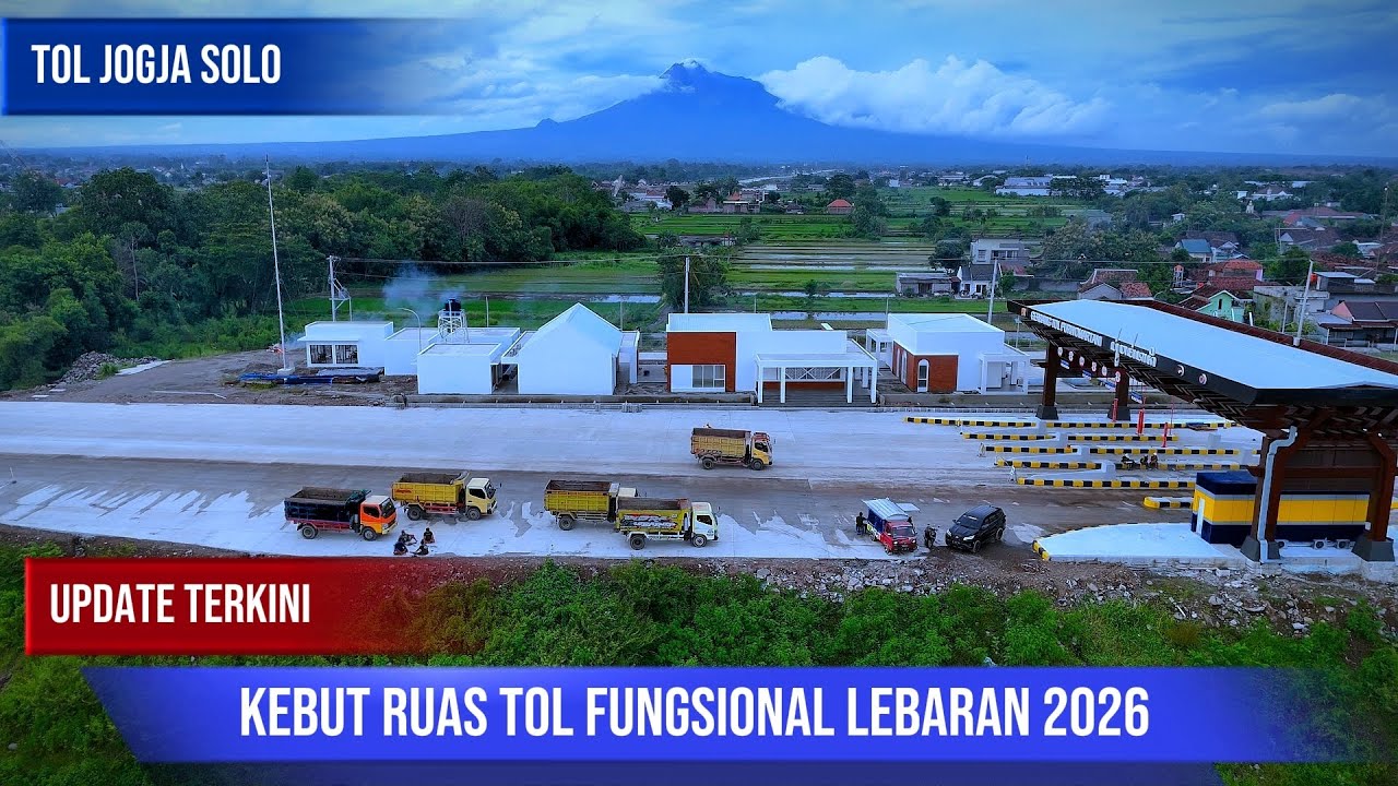 AKHIRNYA! Exit Tol Purwomartani Siap DiFungsionalkan Mudik Lebaran 2026