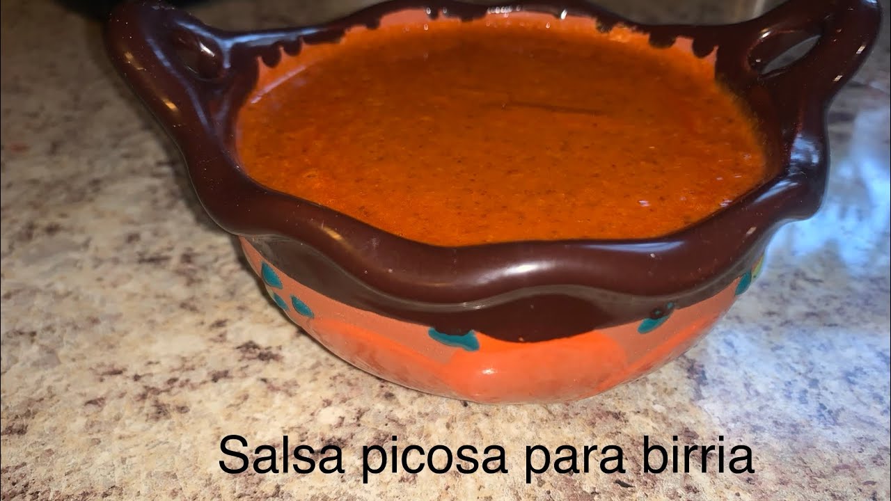 Salsa picosa! Para birria