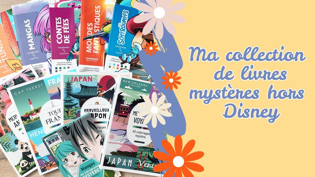Collection ✨Mes livres de coloriages mystères (hors Disney)