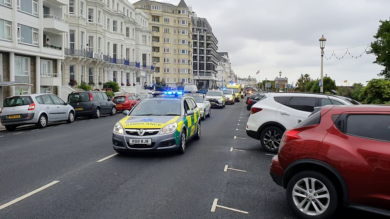 Eastbourne 999 Show Morning Motorcade