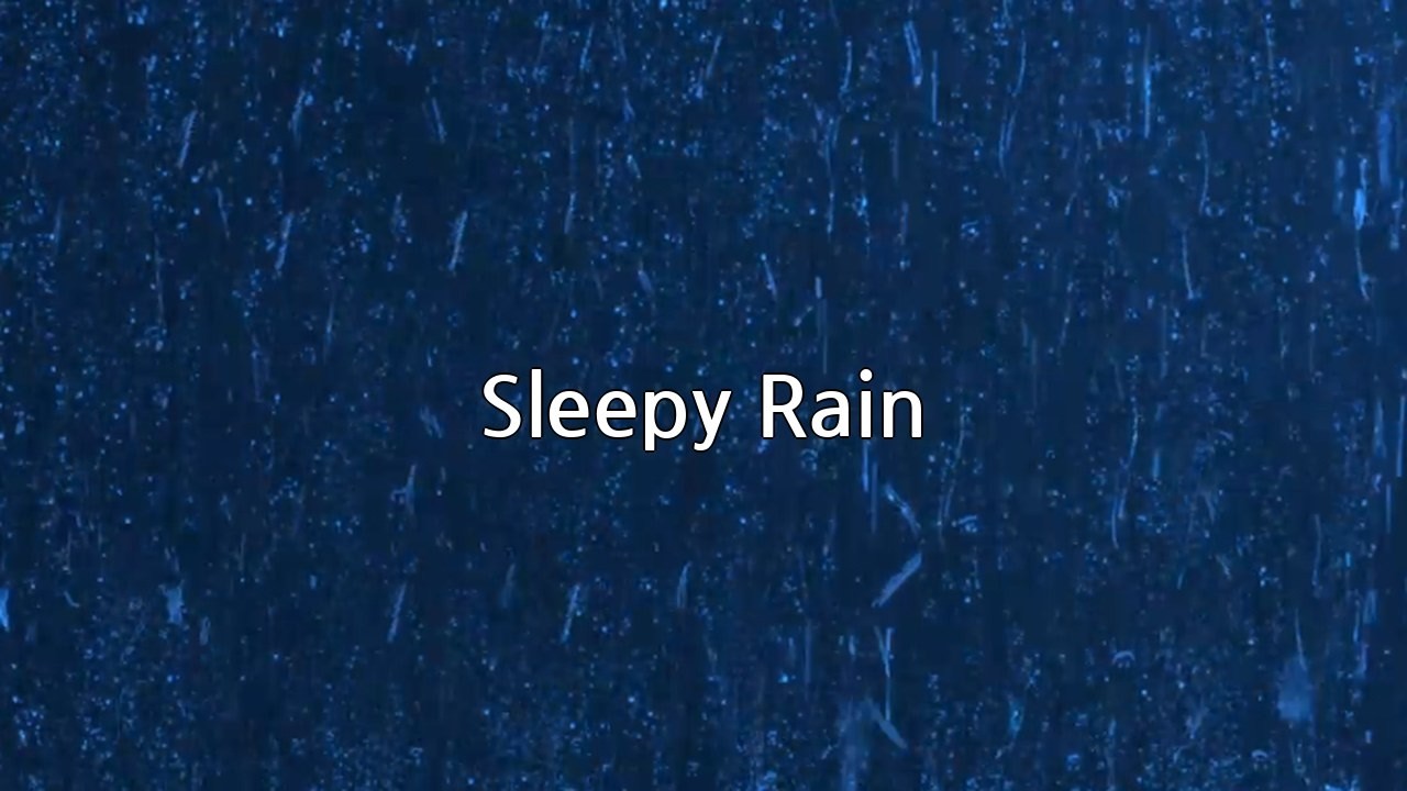 Peaceful Window Rain Sounds