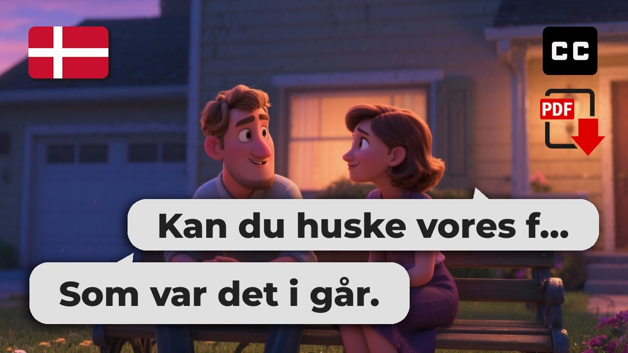Easy Danish Conversation 🌙 Evening Talks on Life & Love (A2-B1)