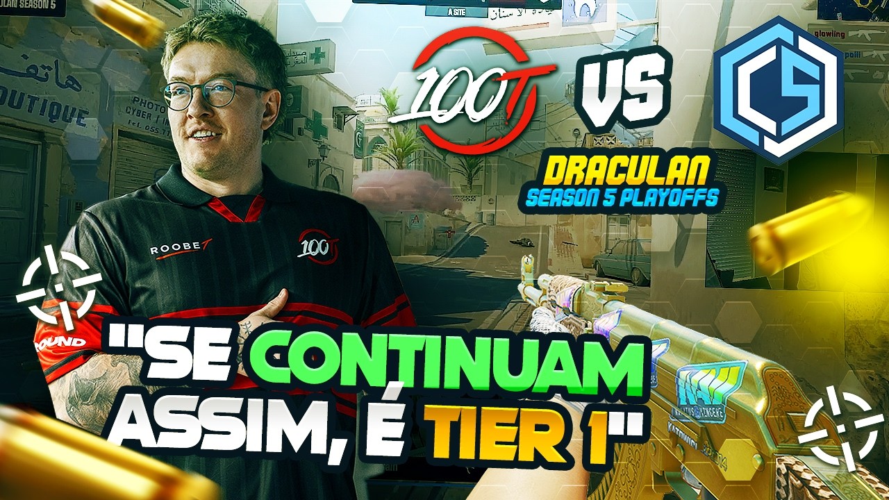 100THIEVES VS CYBERSHOKE | DRACULAN SEASON 5 PLAYOFFS