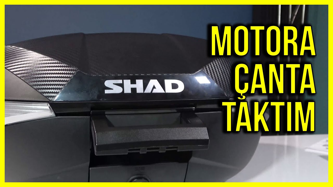 Shad 58X Topcase ve Sırt Dayama - Honda Forza Aksesuarları