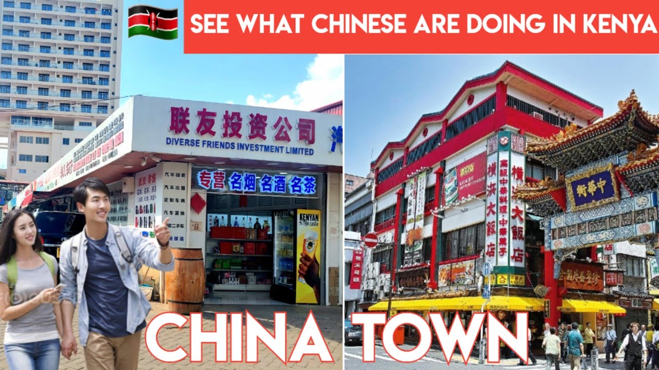 Inside CHINA TOWN in Nairobi Kenya