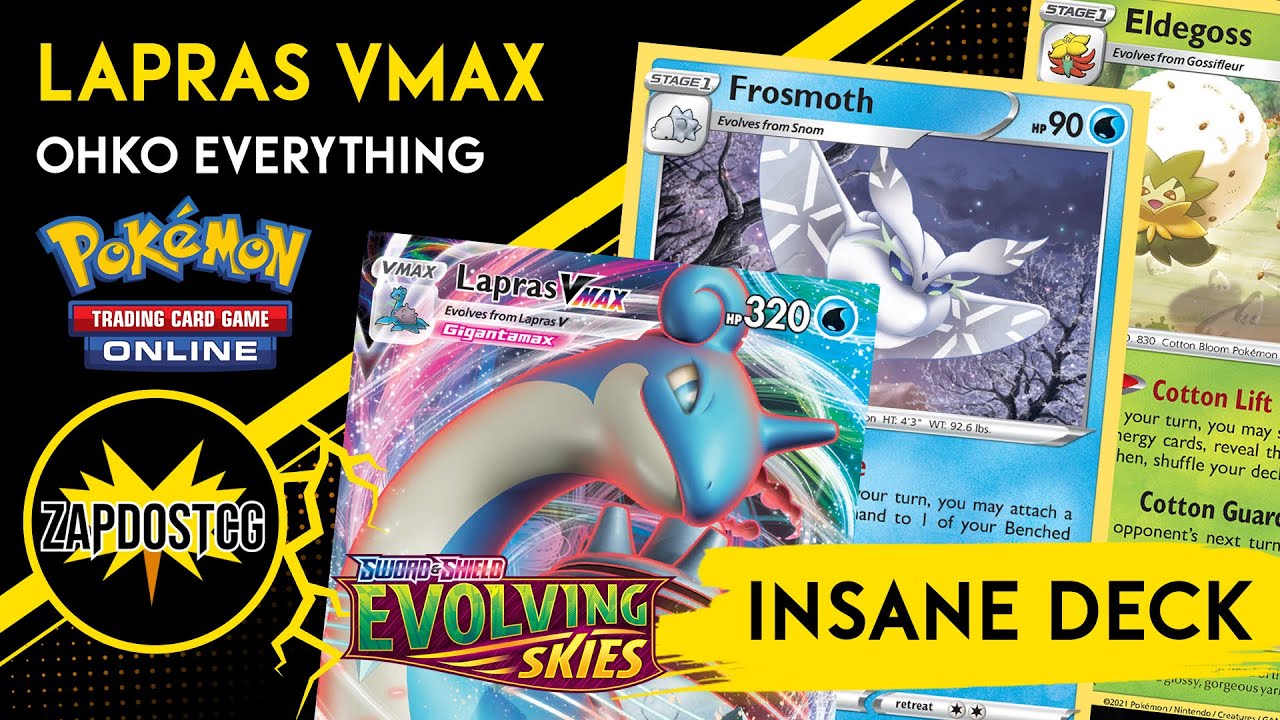 Колода Lapras VMAX СВЕЛА С УМА, А ​​ЭЛДЕГОСС ВЫИГРАЛ ВСЕ? (ККИ Pokemon)