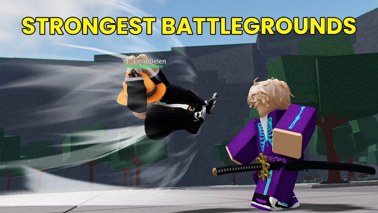 İLK KEZ STRONGEST BATTLEGROUNDS OYNADIM! 😱 | Roblox T&uuml;rk&ccedil;e