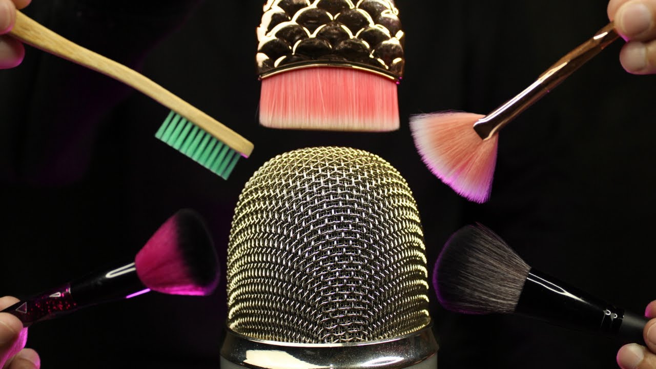 ASMR ULTIMATE MIC BRUSHING, Anxiety & Stress Relief 😴 [NO TALKING]