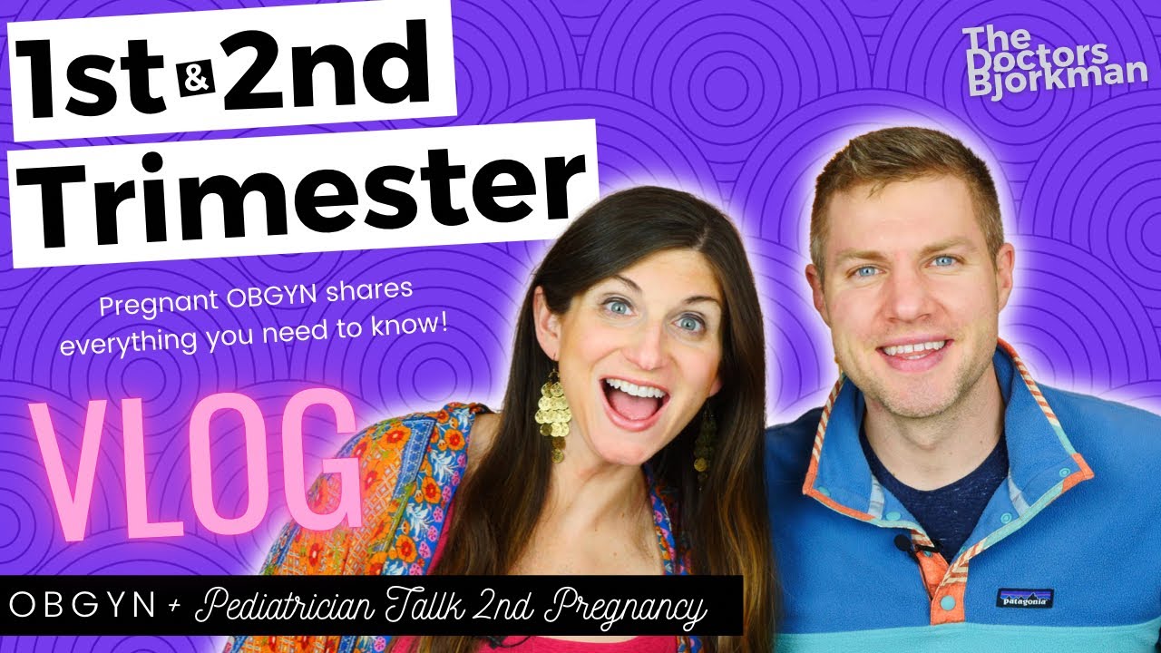 What to Expect in the 1st & 2nd Trimester + Top Tips for Surviving from a Pregnant OBGYN