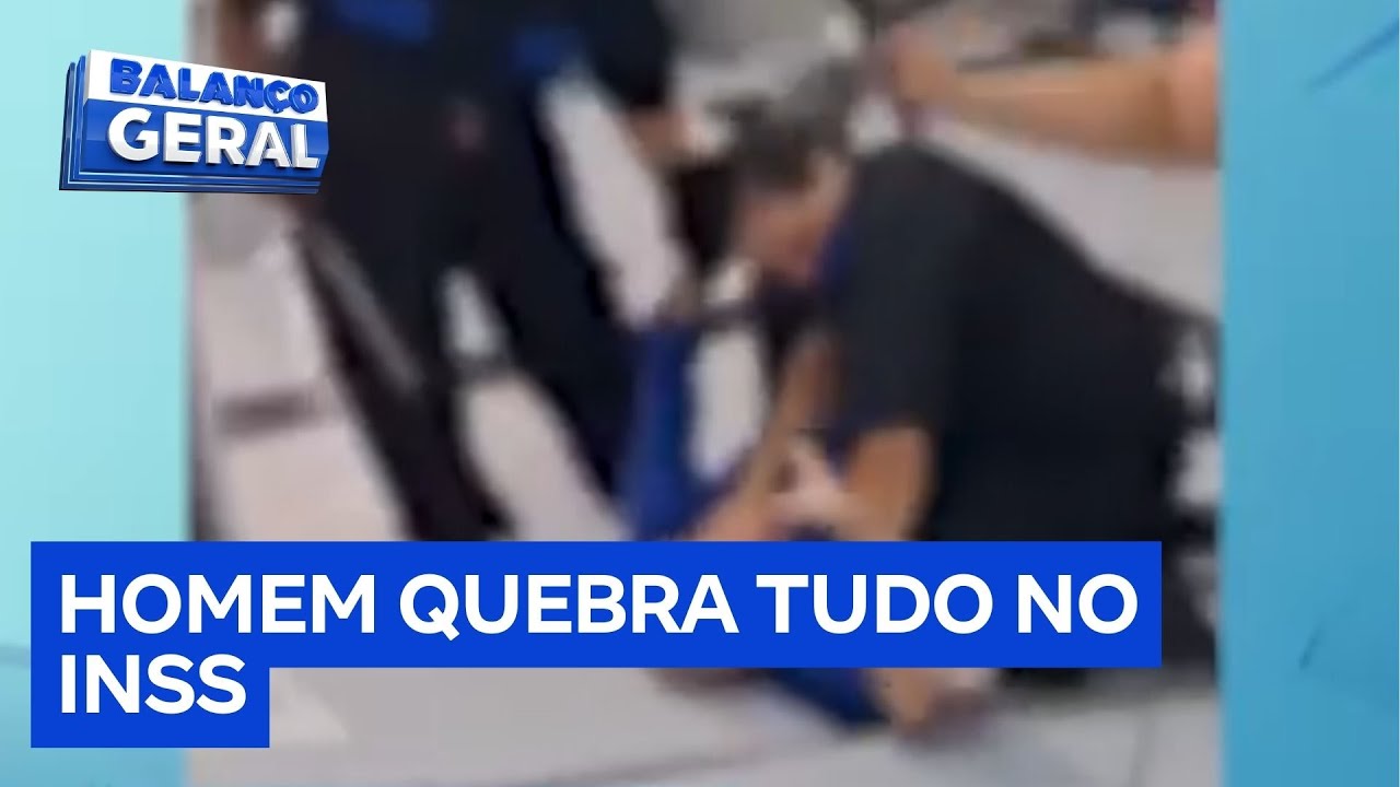 Homem destrói agência após receber notícia de benefício cancelado