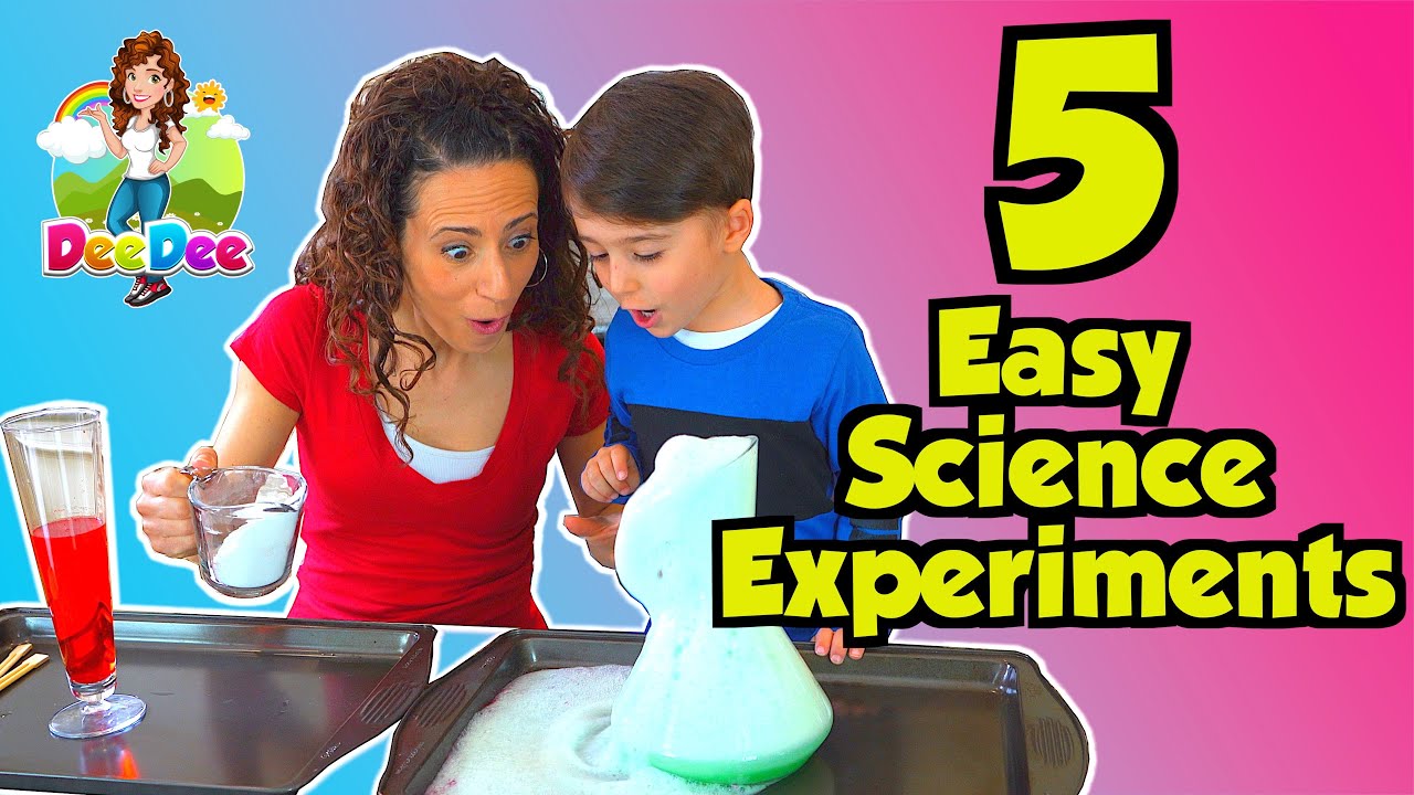 5 Easy Science Experiments for Kids 