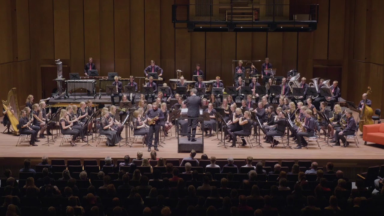 Noord Nederlands Jeugd Orkest, Erik Janssen,  Fellini by Johan de Meij, Saxophone Hans de Jong