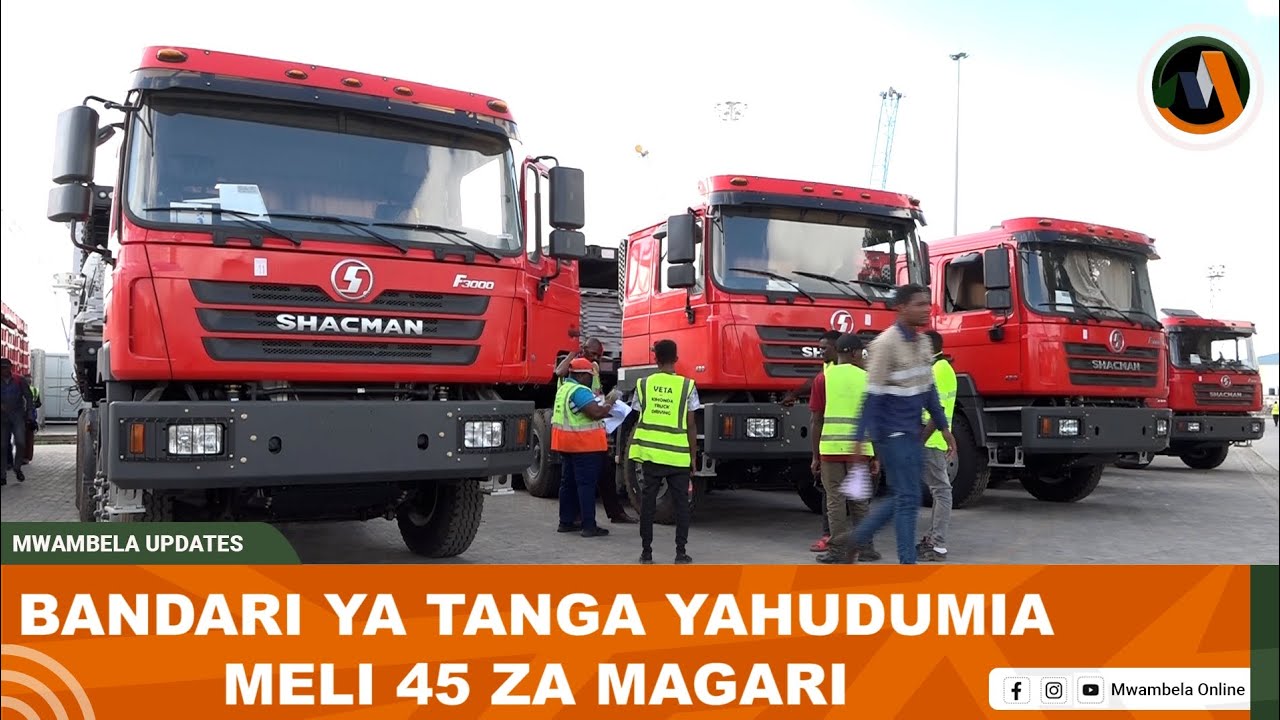 HIVI NDIVYO  BANDARI YA TANGA INAVYOSHUSHA MAGARI _ MAWAKALA  WA MAGARI WAIMWAGIA SIFA.. .. 