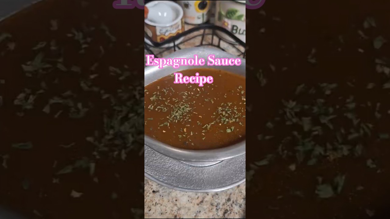 Brown Sauce Recipe 