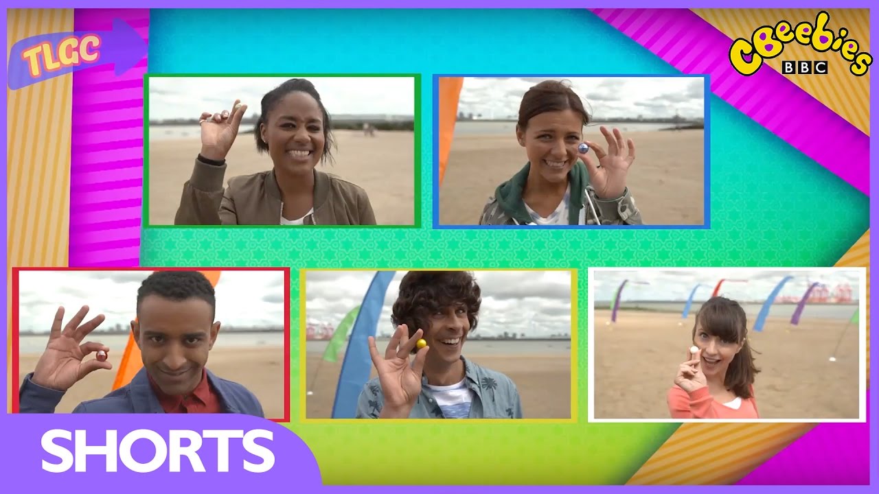 CBeebies presenters marble race! | The Let's Go Club