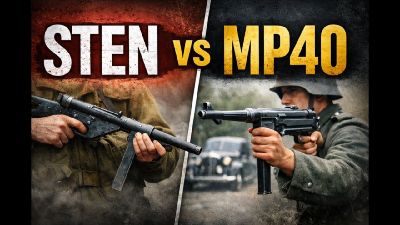 Why British Commandos Buried the Sten Gun and Chose the German MP40 | WWII Weapons History