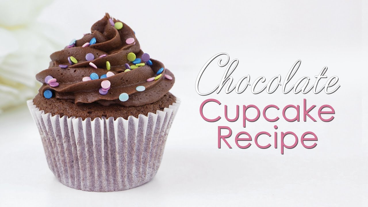 Easy Chocolate Cupcake Recipe with Chocolate Buttercream Frosting