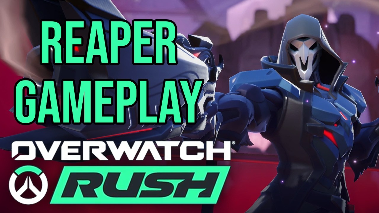 Reaper Gameplay | Overwatch Rush