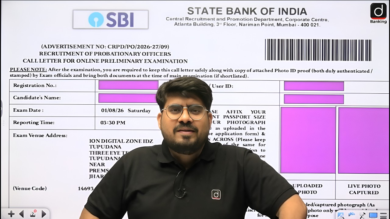 SBI PO Exam Me Kya Leke Jana Hai? Documents Required for SBI PO Exam | SBI PO Documents Required