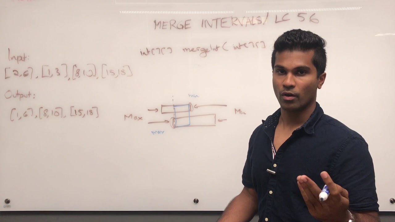 Merge Overlapping Intervals | Leetcode 56 | Arrays