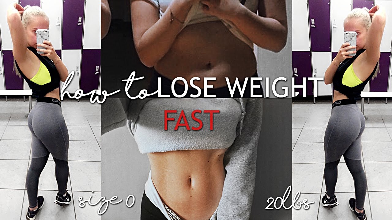 HOW I LOST 20LBS & BECAME A SIZE 0 // WEIGHT LOSS TIPS